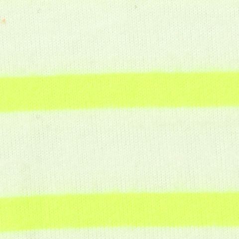 Bold Striped Brushed Polyester Stretch Chunky Knit Fabric