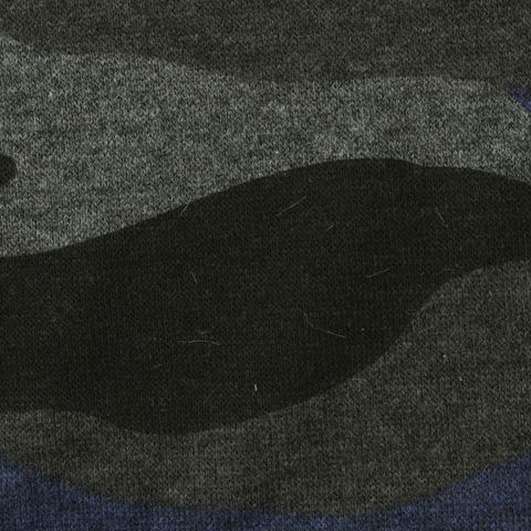 Camo Cotton Polyester Knit Fabric