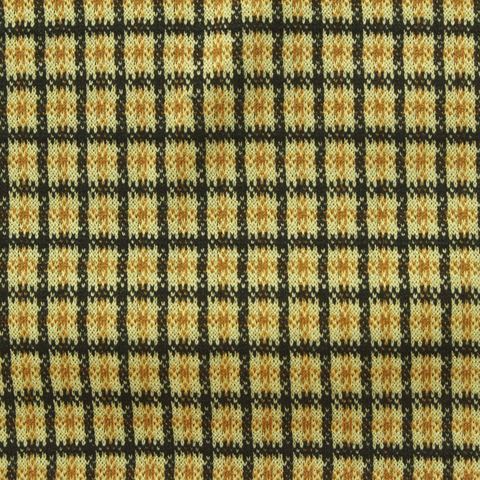 Plaid Polyester Knit Fabric