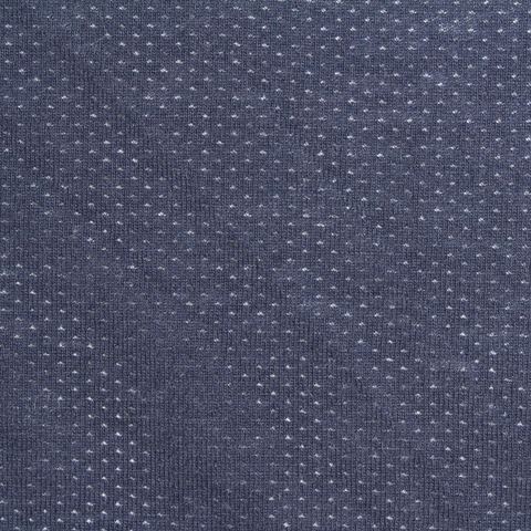 White Dots Mesh, Poly-Cotton