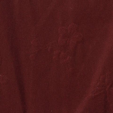 Red Tone-on-Tone Floral Jacquard, Polyester