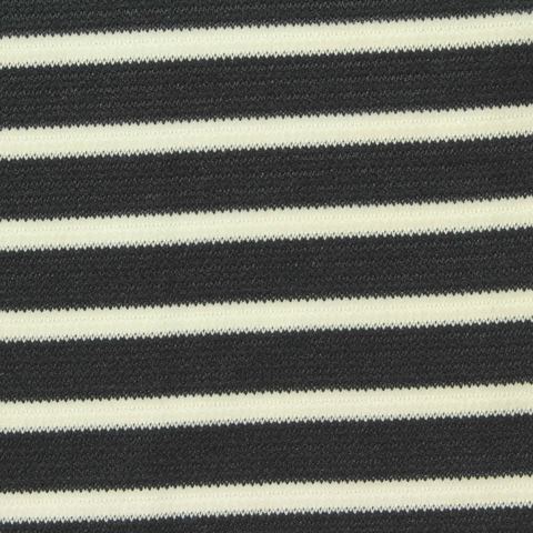 Dark Grey Stripes Knit, Polyester