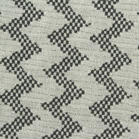 Jacquard Polyester Metallic Stretch Knit Fabric