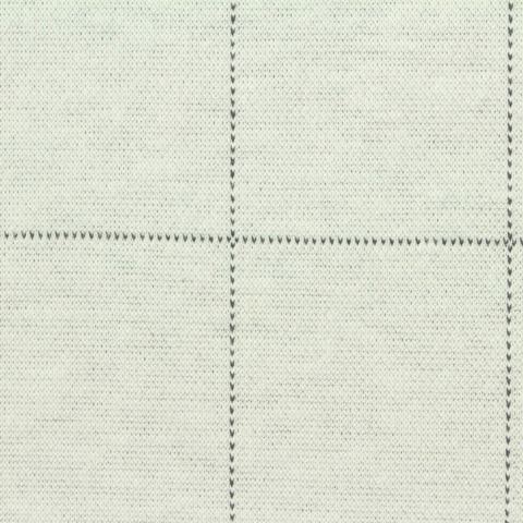 Bold Plaid Polyester Viscose Stretch Knit Fabric