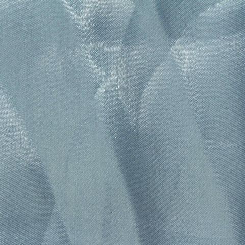 Blue Tone-on-Tone Floral Organza, Polyester