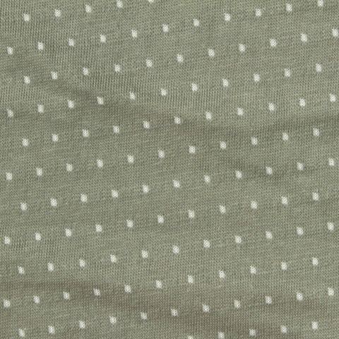 Fine Dotted Cotton Polyester Knit Fabric