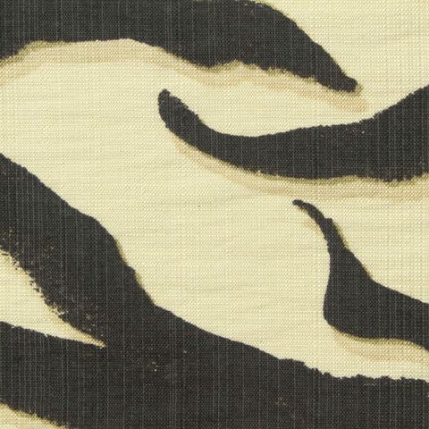 Animal Print Slub Viscose Woven Fabric