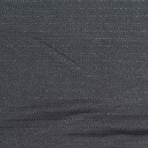 Striped Polyester Stretch Knit Fabric
