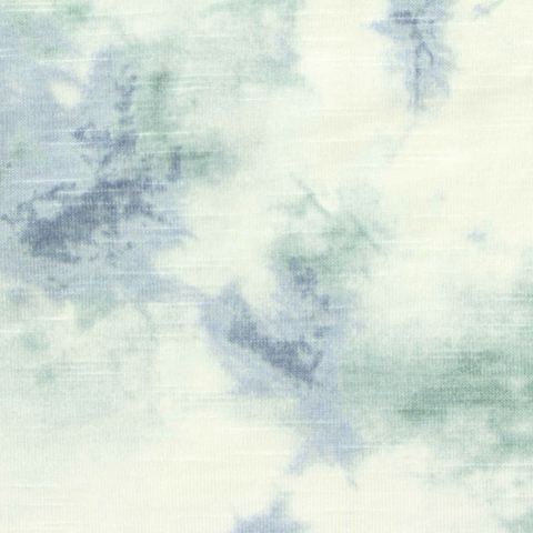 Printed Slub Polyester Viscose Stretch Jersey Knit Fabric