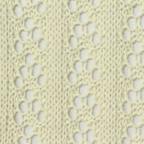 Jacquard Polyester Cotton Pointelle Knit Fabric
