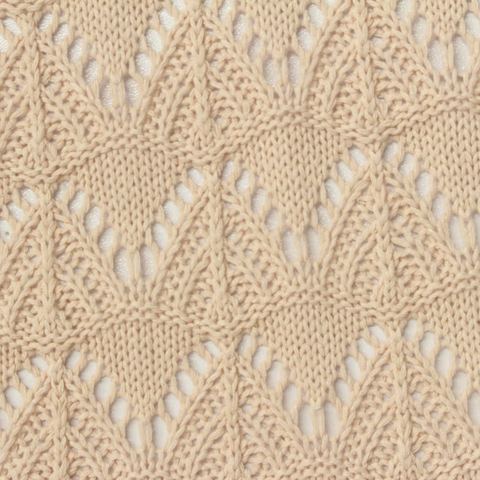Jacquard Polyester Cotton Pointelle Knit Fabric