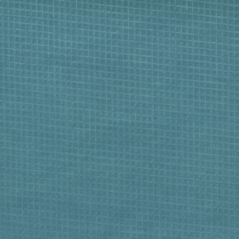 Teal Grid Waffle Knit, Polyester