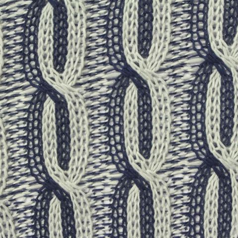 Jacquard 100% Polyester Pointelle Knit Fabric