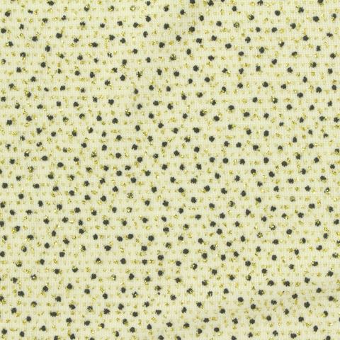 Fine Dotted Nylon Metallic Stretch Knit Fabric