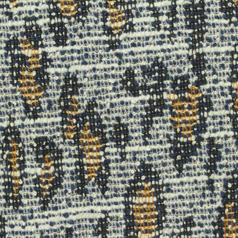 Animal Print Polyester Viscose Stretch Bouclé Fabric