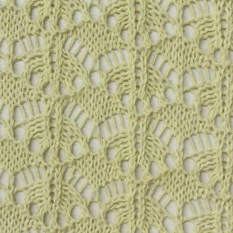Jacquard Polyester Cotton Pointelle Knit Fabric
