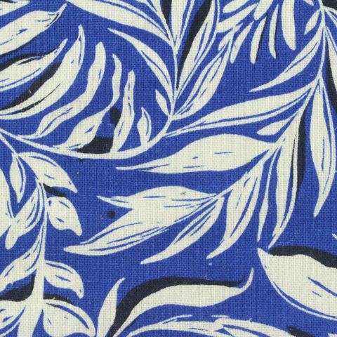 Bold Floral Linen Viscose Woven Fabric