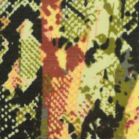 Animal Print Viscose Nylon Piqué Knit Fabric