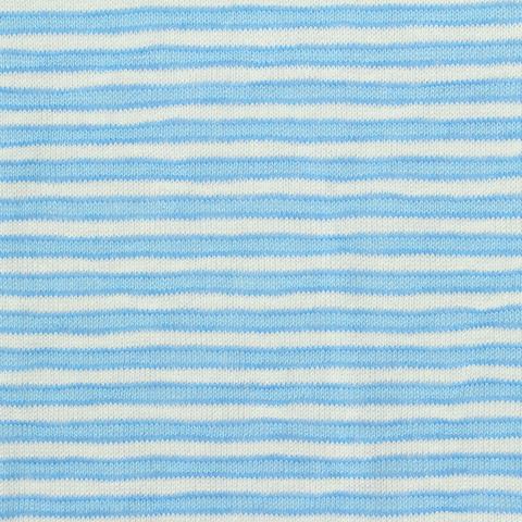 Fine Striped Viscose Polyester Knit Fabric