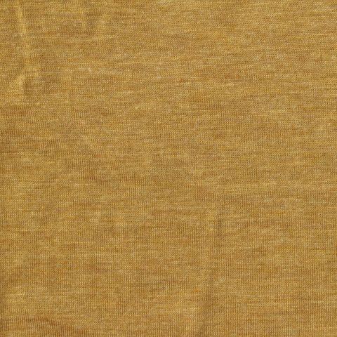 Mustard Marl Jersey Knit, Viscose-Poly