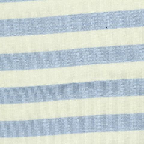 Striped Viscose Stretch Jersey Knit Fabric