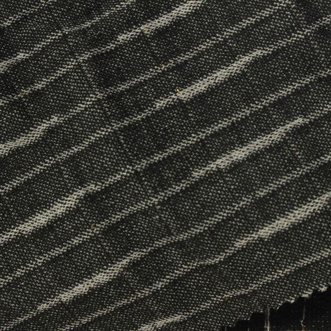 Fine Striped Polyester Stretch Knit Fabric
