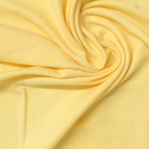 Heather Brushed Polyester Stretch Knit Fabric