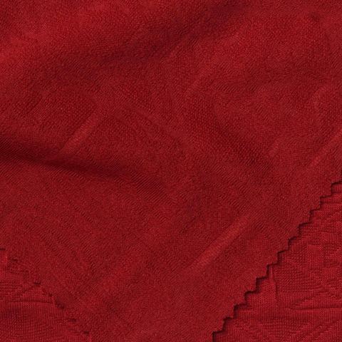 Jacquard Polyester Stretch Knit Fabric