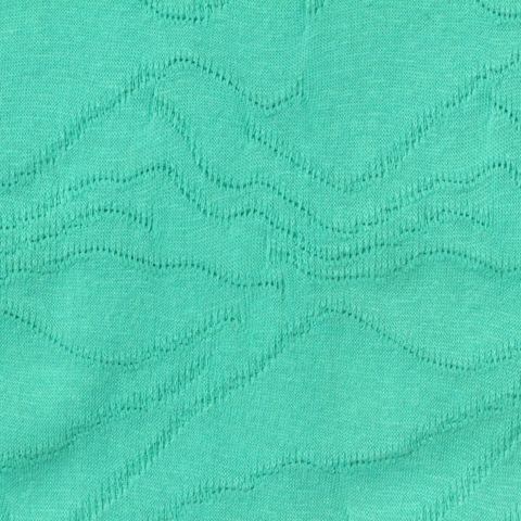Jacquard Cotton Polyester Knit Fabric