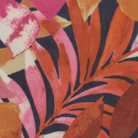 Bold Floral 100% Polyester Chiffon Fabric