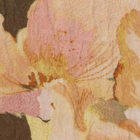 Bold Floral 100% Polyester Chiffon Fabric