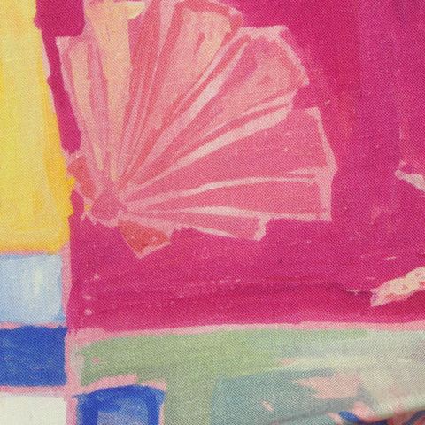 Printed Viscose Linen Woven Fabric