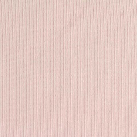 Polyester Cotton Blend Rib Knit Fabric