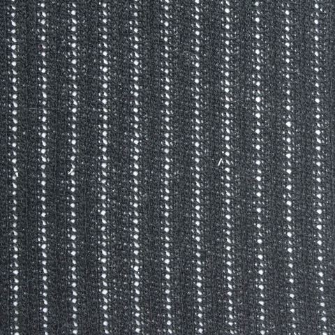 Fine Striped 100% Polyester Pointelle Knit Fabric