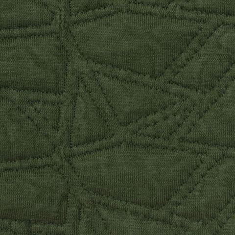 Jacquard Polyester Cotton Stretch Knit Fabric