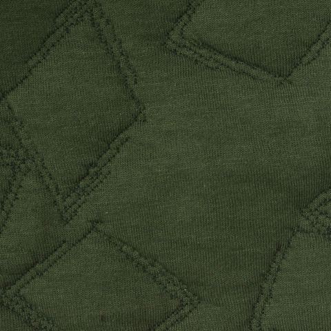 Jacquard Polyester Cotton Stretch Knit Fabric