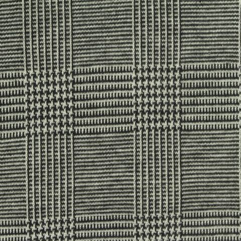 Black Plaid Jacquard, Polyester