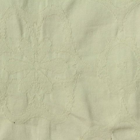 Jacquard Cotton Stretch Knit Fabric
