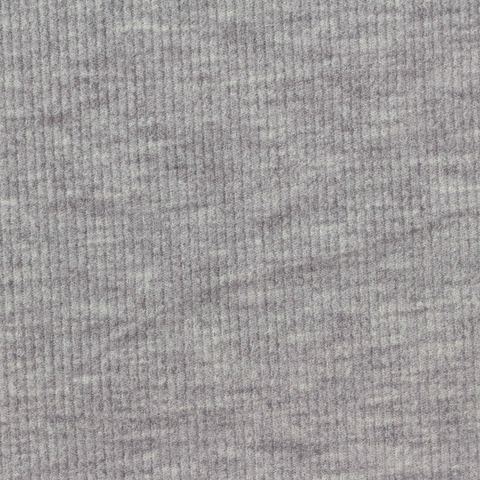 Heather Viscose Polyester Blend Stretch Knit Fabric