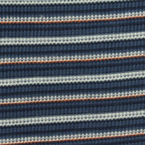 Striped Viscose Polyester Stretch Waffle Knit Fabric