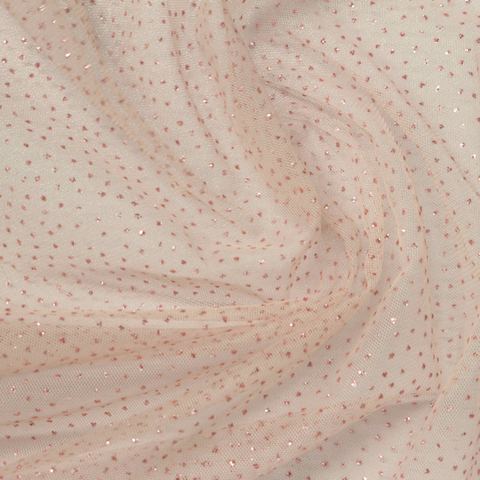 Fine Dotted 100% Polyester Knit Fabric