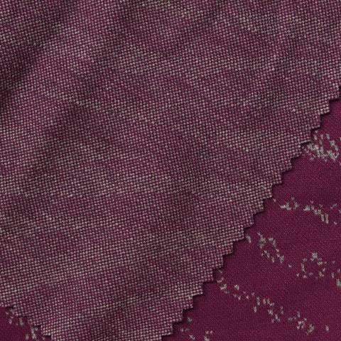 Jacquard Polyester Viscose Stretch Knit Fabric