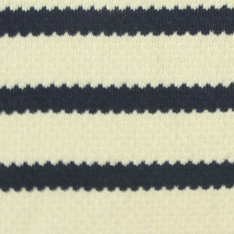 Striped Cotton Stretch Knit Fabric