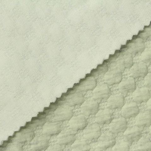 Jacquard Polyester Viscose Stretch Knit Fabric