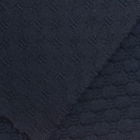 Jacquard Polyester Stretch Knit Fabric