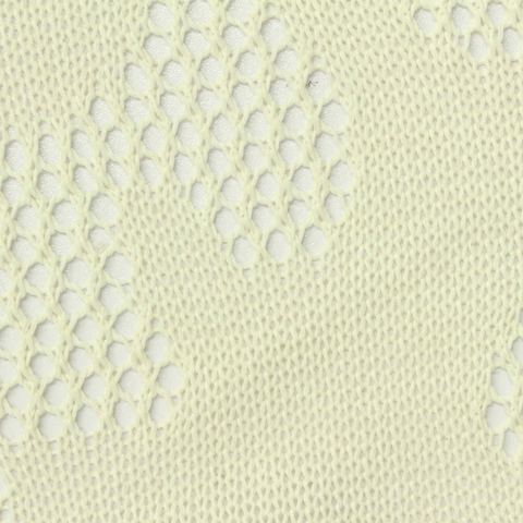 Jacquard Polyester Cotton Pointelle Knit Fabric