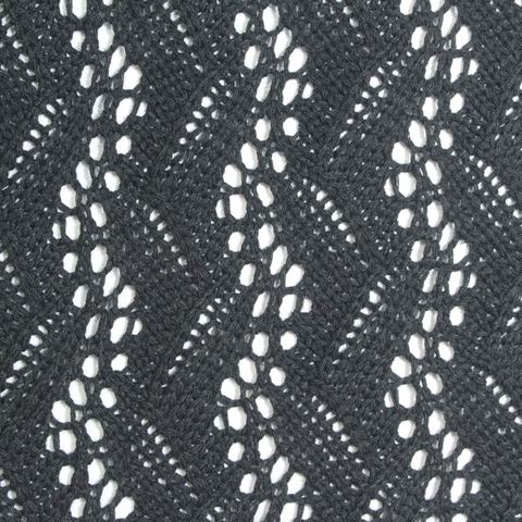 Jacquard Polyester Cotton Pointelle Knit Fabric