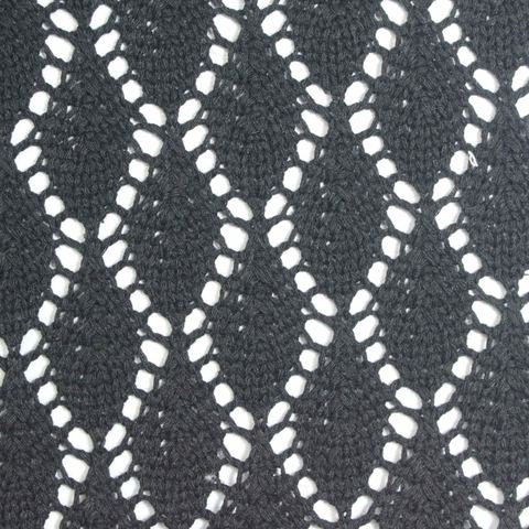 Jacquard Polyester Cotton Pointelle Knit Fabric