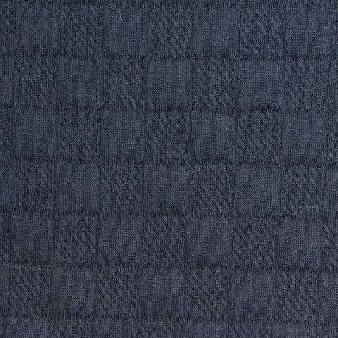 Jacquard Polyester Cotton Stretch Knit Fabric