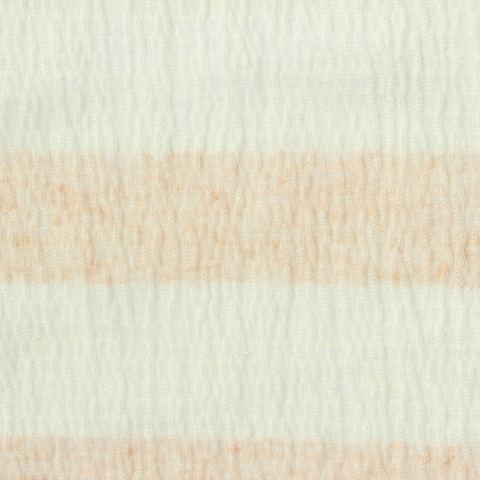 Bold Striped Polyester Stretch Crepe Fabric